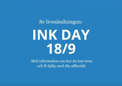 Presentation av expertpanel om team på INK DAY 18/9